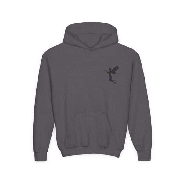 Fairy Flight Youth Hoodie – Magical Design for Kids - Image 9