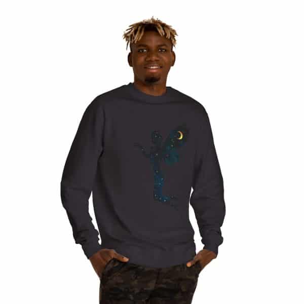 Celestial Fairy Unisex Crew Neck Sweatshirt - Magical Night Vibes - Image 43