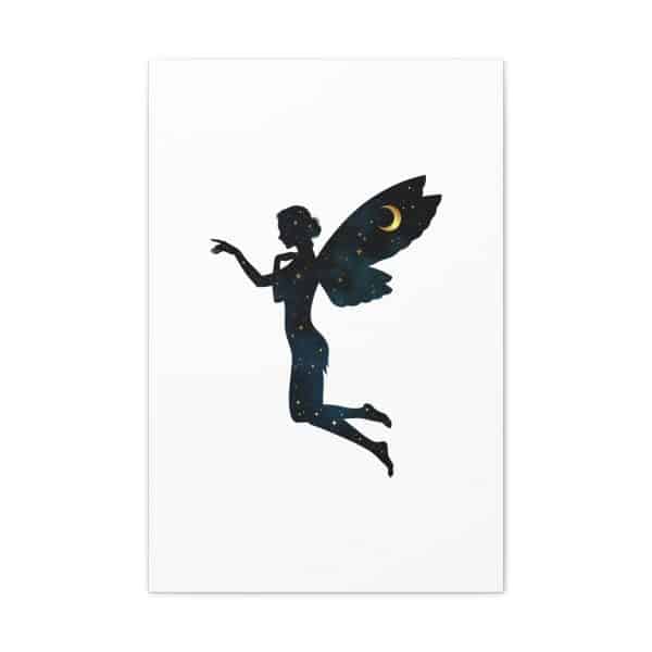 Enchanting Fairy Canvas Wall Art - Celestial Night Design - Image 65