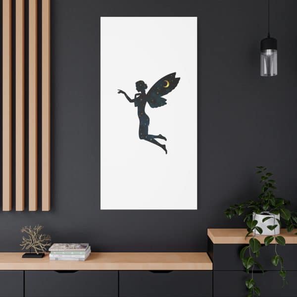 Enchanting Fairy Canvas Wall Art - Celestial Night Design - Image 92