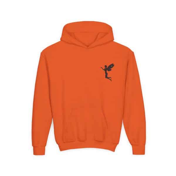 Fairy Flight Youth Hoodie – Magical Design for Kids - Image 7