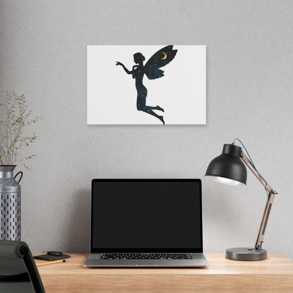 Whimsical Fairy Night Sky Canvas Art - Image 16
