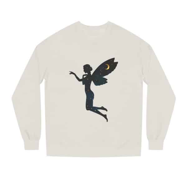 Celestial Fairy Unisex Crew Neck Sweatshirt - Magical Night Vibes - Image 5