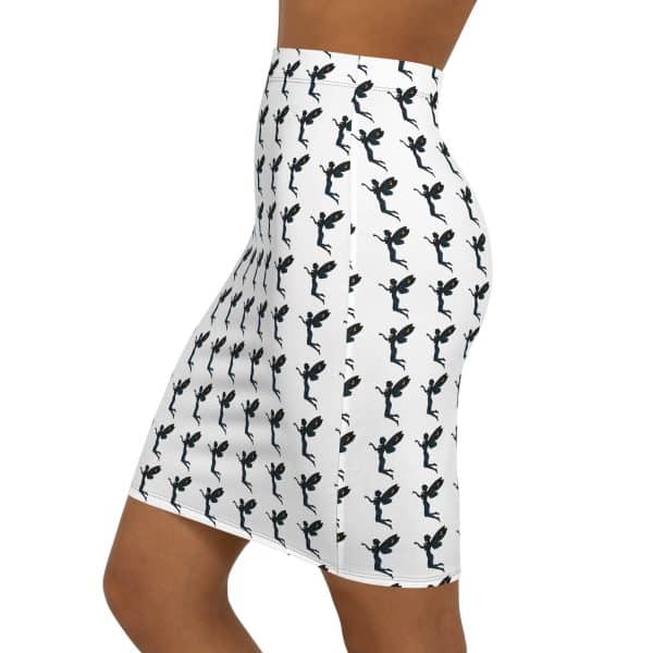 Celestial Fairy Women's Mid-Waist Pencil Skirt (AOP) - Image 3