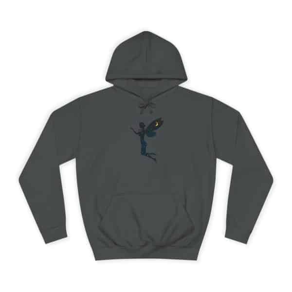 Fairy Design Unisex College Hoodie - Dreamy and Unique Campus Wear - Image 25