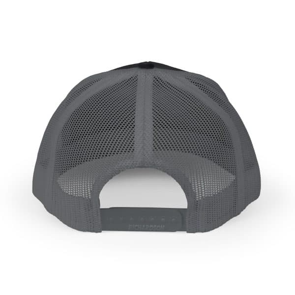 Celestial Fairy Stylish Black & White Snapback Trucker Cap with Embroidery - Image 10