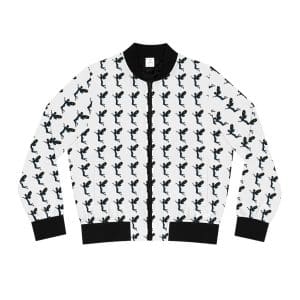 Celestial Fairy Stylish Women's Bomber Jacket with Unique Pattern - Trendy & Versatile Apparel