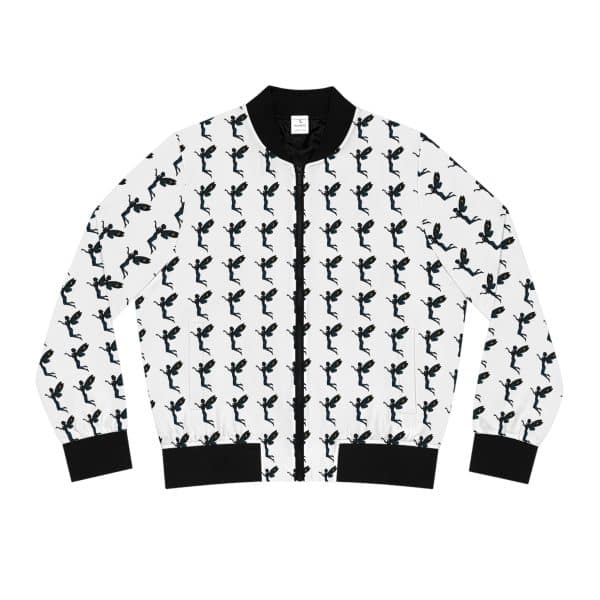 Celestial Fairy Stylish Women's Bomber Jacket with Unique Pattern - Trendy & Versatile Apparel