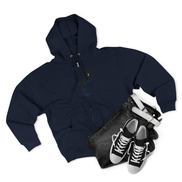 Enchanted Fairy Unisex Zip Hoodie | Magical Cozy Apparel for Fantasy Lovers - Image 23