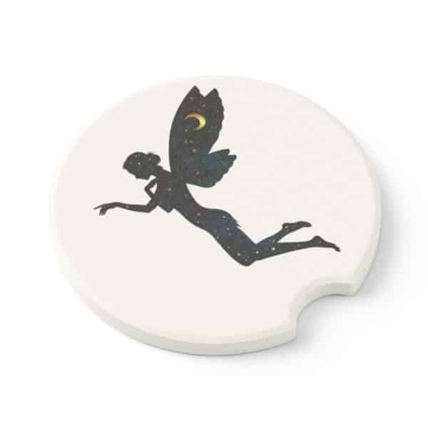 Celestial Fairy Soapstone Car Coaster - Magical Decorative Accent for Car Interiors - Image 7