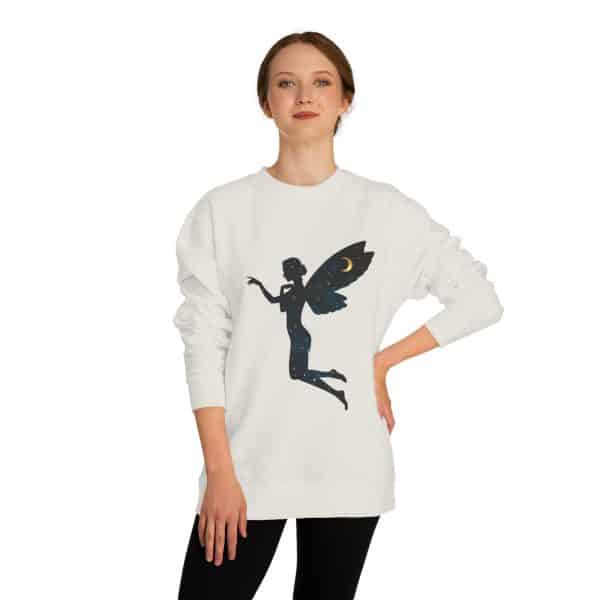 Celestial Fairy Unisex Crew Neck Sweatshirt - Magical Night Vibes - Image 8