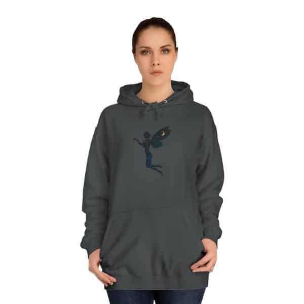 Fairy Design Unisex College Hoodie - Dreamy and Unique Campus Wear - Image 28