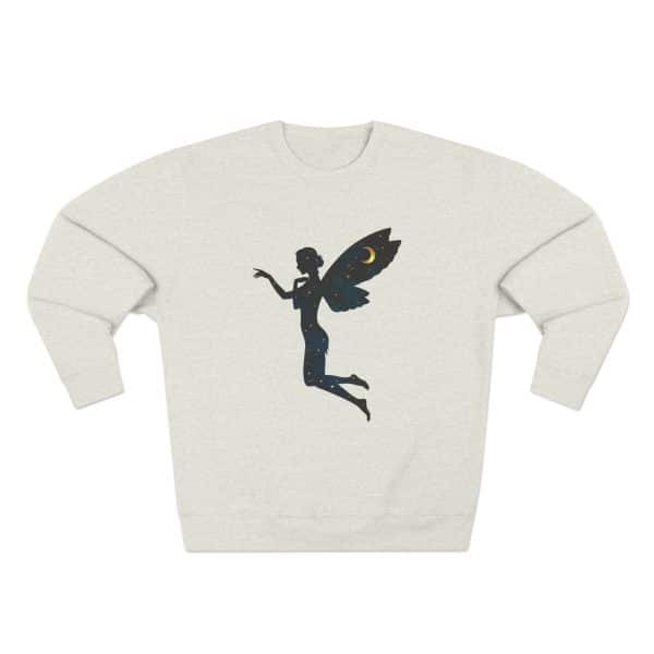 Celestial Fairy Unisex Crewneck Sweatshirt - Dreamy Night Sky Design - Image 13