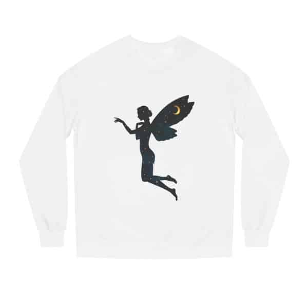 Celestial Fairy Unisex Crew Neck Sweatshirt - Magical Night Vibes