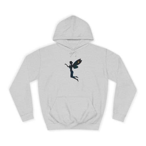 Fairy Design Unisex College Hoodie - Dreamy and Unique Campus Wear - Image 17
