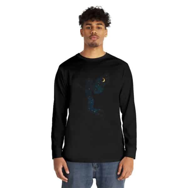Celestial Fairy Long Sleeve Crewneck Tee - Dreamy Enchantment for Magical Souls - Image 11