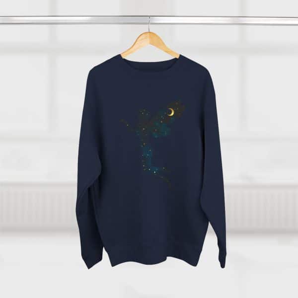 Celestial Fairy Unisex Crewneck Sweatshirt - Dreamy Night Sky Design - Image 24
