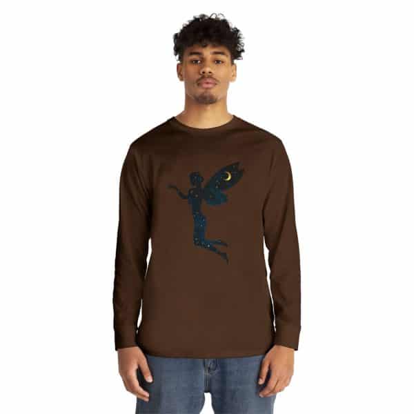 Celestial Fairy Long Sleeve Crewneck Tee - Dreamy Enchantment for Magical Souls - Image 23