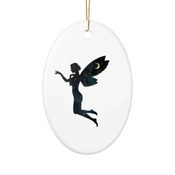 Enchanting Fairy Ceramic Ornaments – Two-Sided Holiday Decor - Image 7