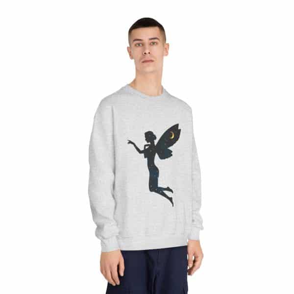 Celestial Fairy Unisex DryBlend® Crewneck Sweatshirt - Image 8