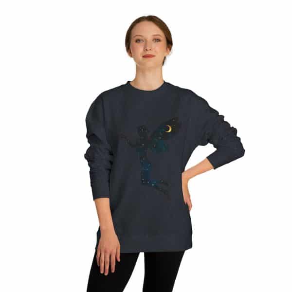 Celestial Fairy Unisex Crew Neck Sweatshirt - Magical Night Vibes - Image 32