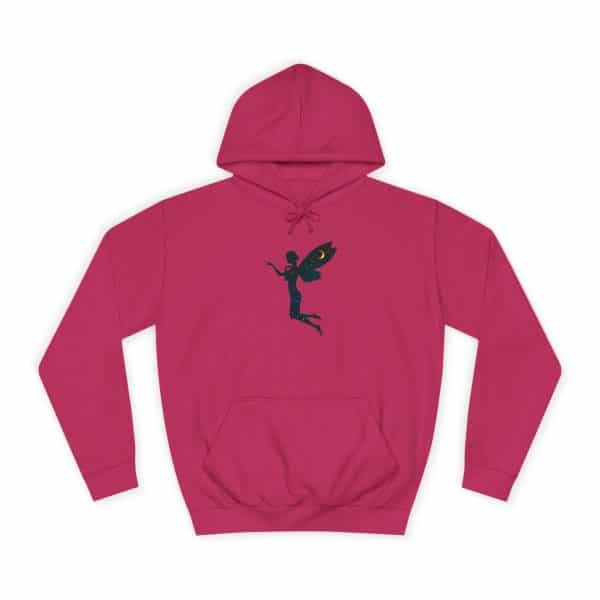 Fairy Design Unisex College Hoodie - Dreamy and Unique Campus Wear - Image 61