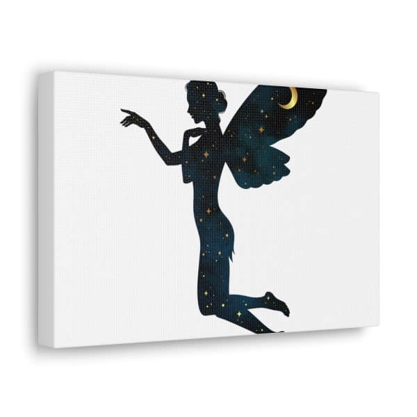 Enchanting Fairy Canvas Wall Art - Celestial Night Design - Image 6
