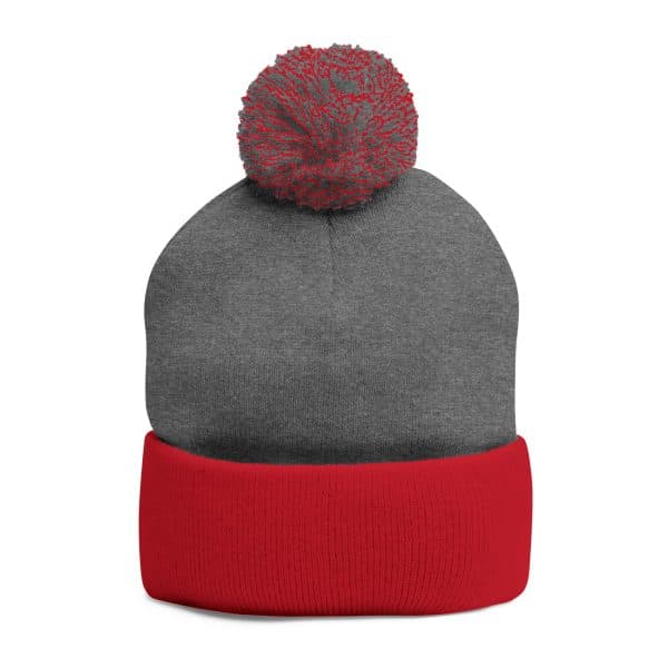 Celestial Fairy Cozy Pom-Pom Knit Cap with Embroidered Design - Image 16