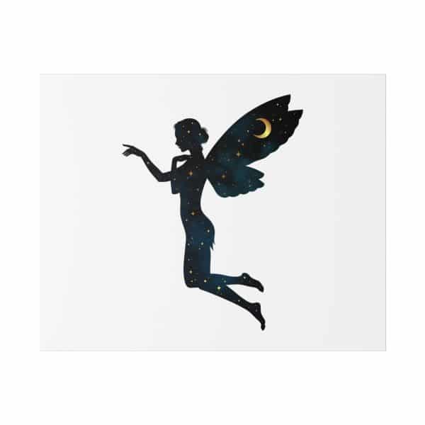 Whimsical Fairy Night Sky Canvas Art - Image 17
