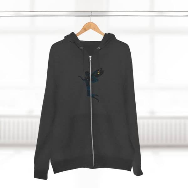 Enchanted Fairy Unisex Zip Hoodie | Magical Cozy Apparel for Fantasy Lovers - Image 8