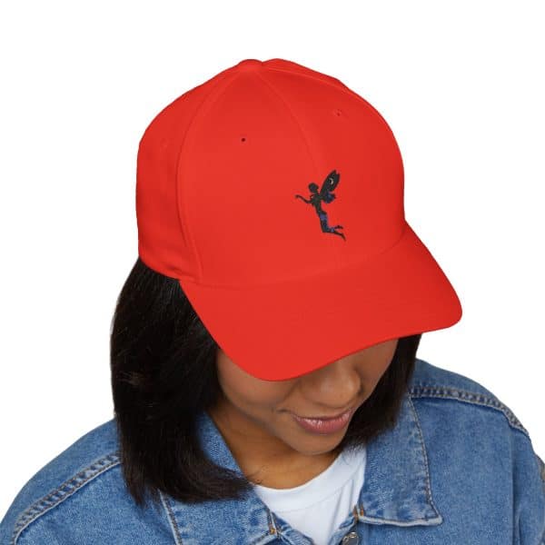 Fairy Embroidered Closed-Back Cap - Stylish & Trendy - Image 43