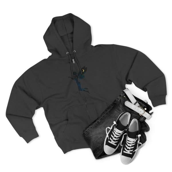Enchanted Fairy Unisex Zip Hoodie | Magical Cozy Apparel for Fantasy Lovers - Image 7