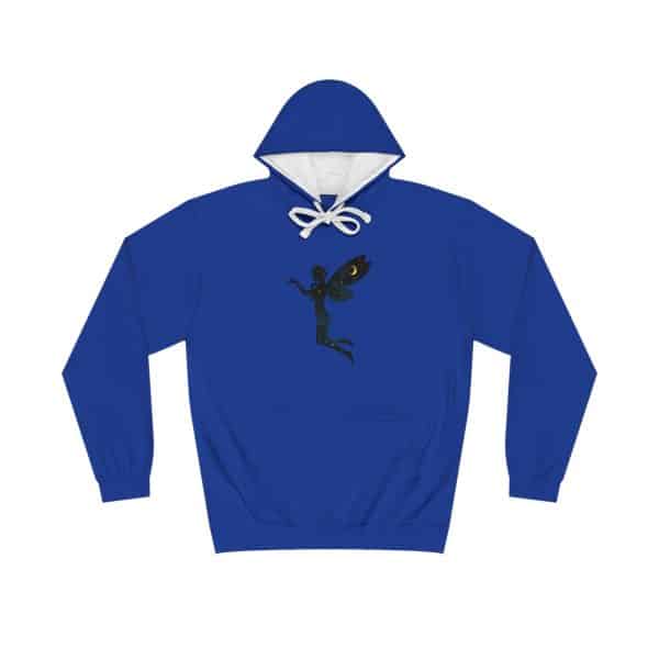 Whimsical Angel Unisex Varsity Hoodie - Cozy & Stylish - Image 9
