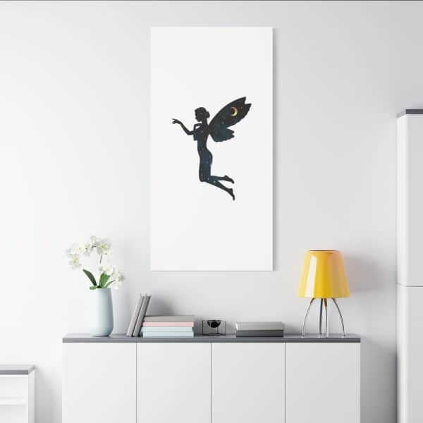 Enchanting Fairy Canvas Wall Art - Celestial Night Design - Image 91