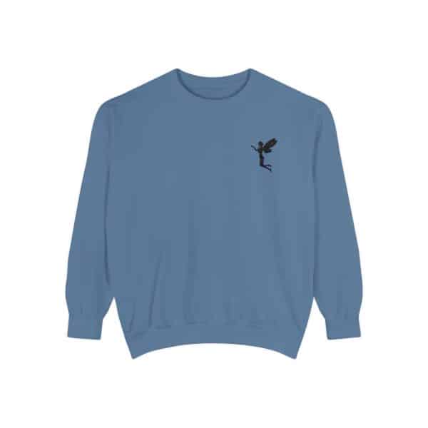 Fairy-Inspired Unisex Garment-Dyed Sweatshirt – Cozy and Playful Style - Image 37