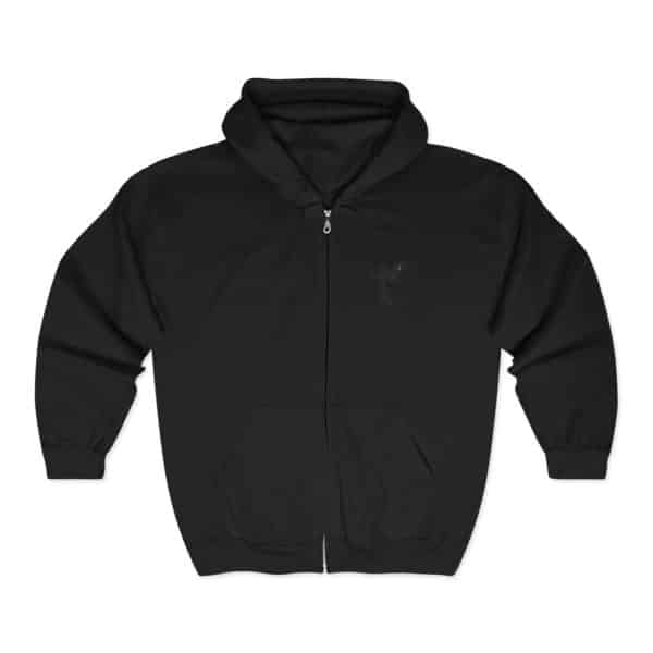 Fairy Silhouette Unisex Zip-Up Hoodie - Cozy and Stylish Casualwear - Image 5