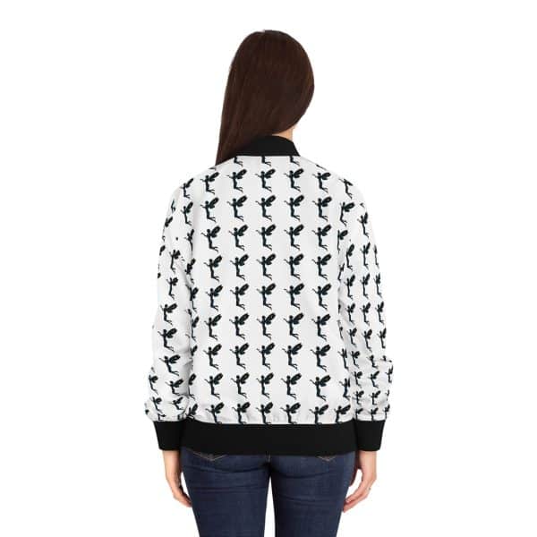 Celestial Fairy Stylish Women's Bomber Jacket with Unique Pattern - Trendy & Versatile Apparel - Image 4