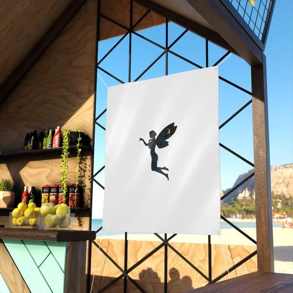 Fairy Silhouette Garden Banner - Mystical Decor for Celebrations & Events - Image 24