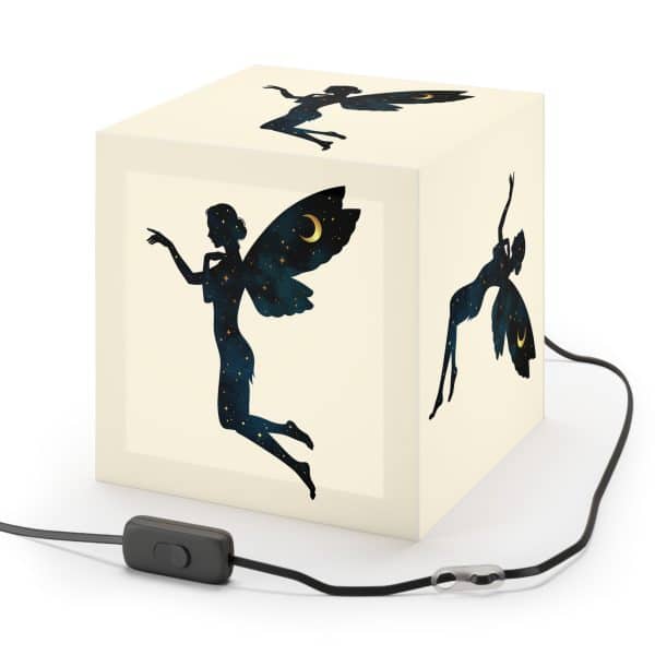 Whimsical Fairy Light Cube Lamp - Enchanting Night Sky Decor - Image 4