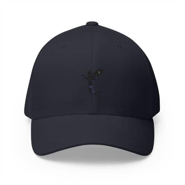 Fairy Embroidered Closed-Back Cap - Stylish & Trendy - Image 33