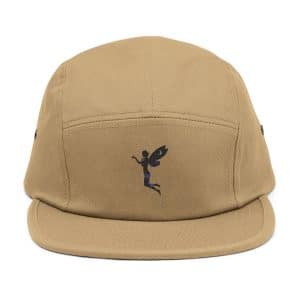 Whimsical Fairy 5 Panel Cap, Embroidered Cap, Casual Hat, Outdoor Gear, Unique Fashion Accessory, Summer Festival Hat