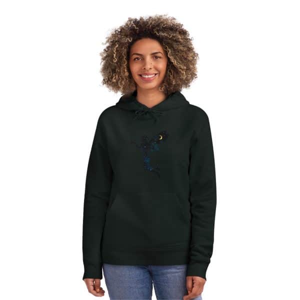 Cosmic Drummer Unisex Hoodie - Perfect Gift for Musicians and Music Lovers - Image 4