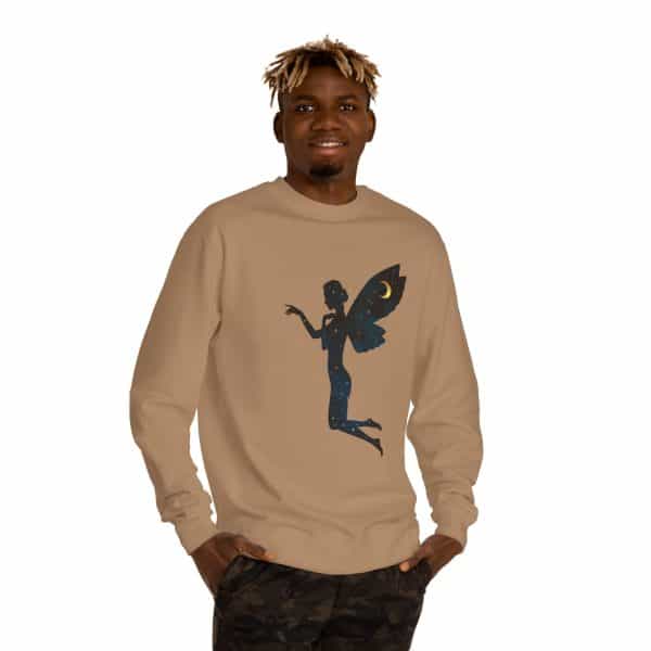 Celestial Fairy Unisex Crew Neck Sweatshirt - Magical Night Vibes - Image 11