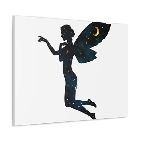 Enchanting Fairy Canvas Wall Art - Celestial Night Design - Image 106