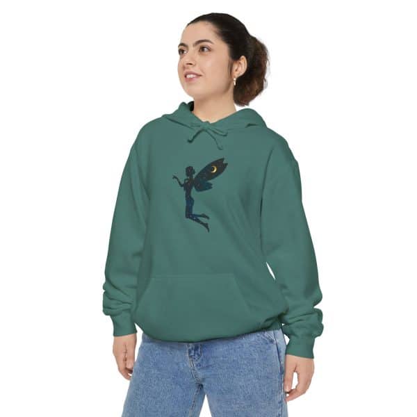 Whimsical Fairy Unisex Garment-Dyed Hoodie - Image 15