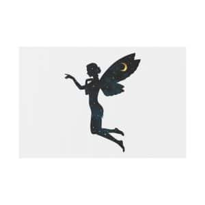 Magical Fairy Plastic Yard Sign - Perfect for Garden Decor and Party Celebrations
