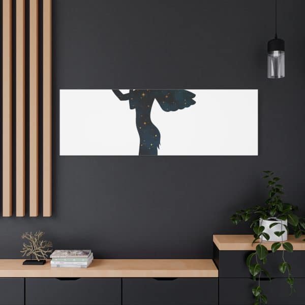 Enchanting Fairy Canvas Wall Art - Celestial Night Design - Image 112