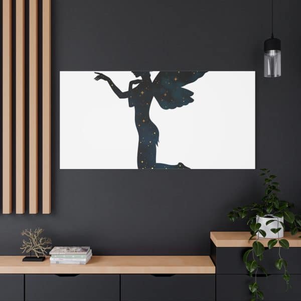 Enchanting Fairy Canvas Wall Art - Celestial Night Design - Image 96