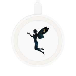Celestial Fairy Wireless Charging Pad - Cosmic Design, Fast Charging for Fantasy Lovers