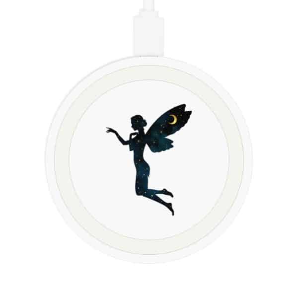Celestial Fairy Wireless Charging Pad - Cosmic Design, Fast Charging for Fantasy Lovers